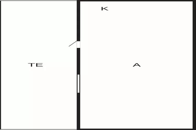 Hytte til 4 personer-Floor plan