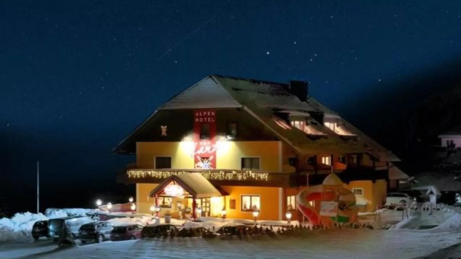 Bösenstein-Exterior in winter