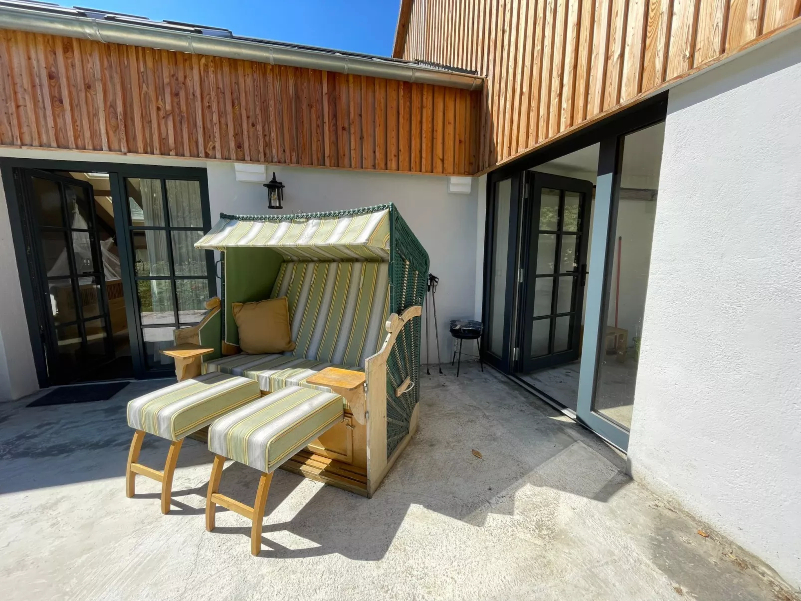 Glamping in der Orangerie-Draußen