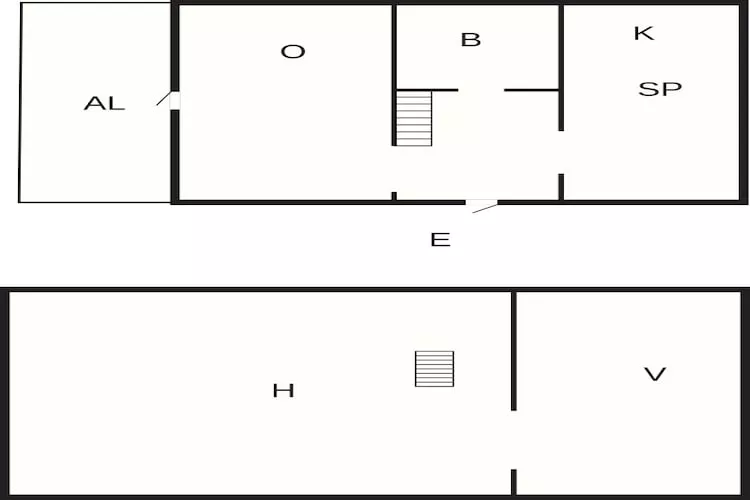 4 star holiday home in Byxelkrok-Floor plan
