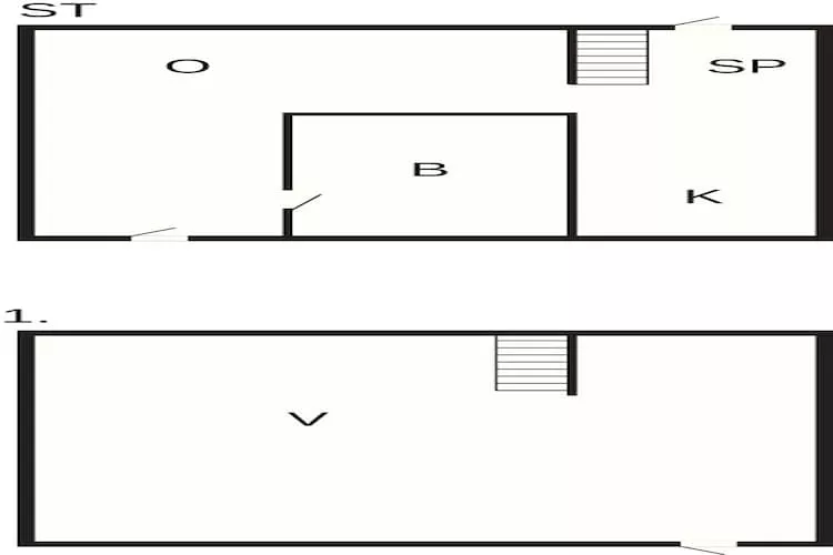 5 Sterne Ferienhaus in Liseleje-Grundriss