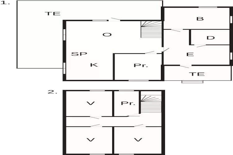 6 Personen Ferienhaus in Gratangen-Grundriss
