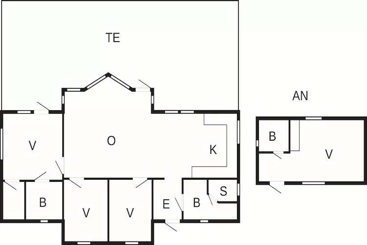 5 star holiday home in Ljugarn-Floor plan