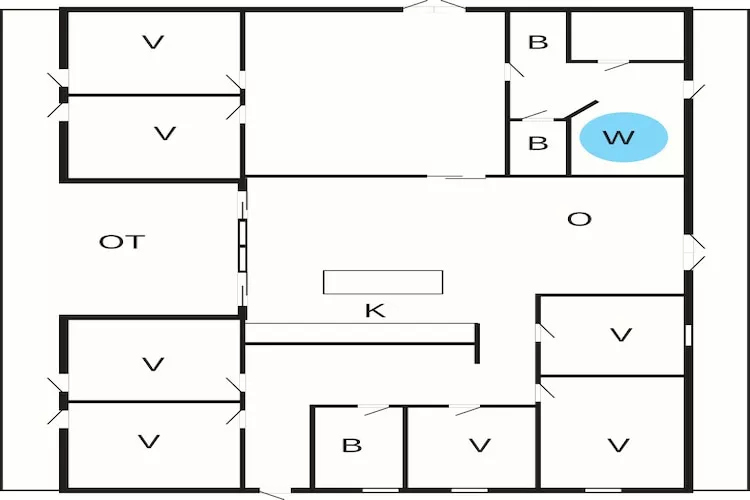 5 Sterne Ferienhaus in Ebeltoft-Grundriss