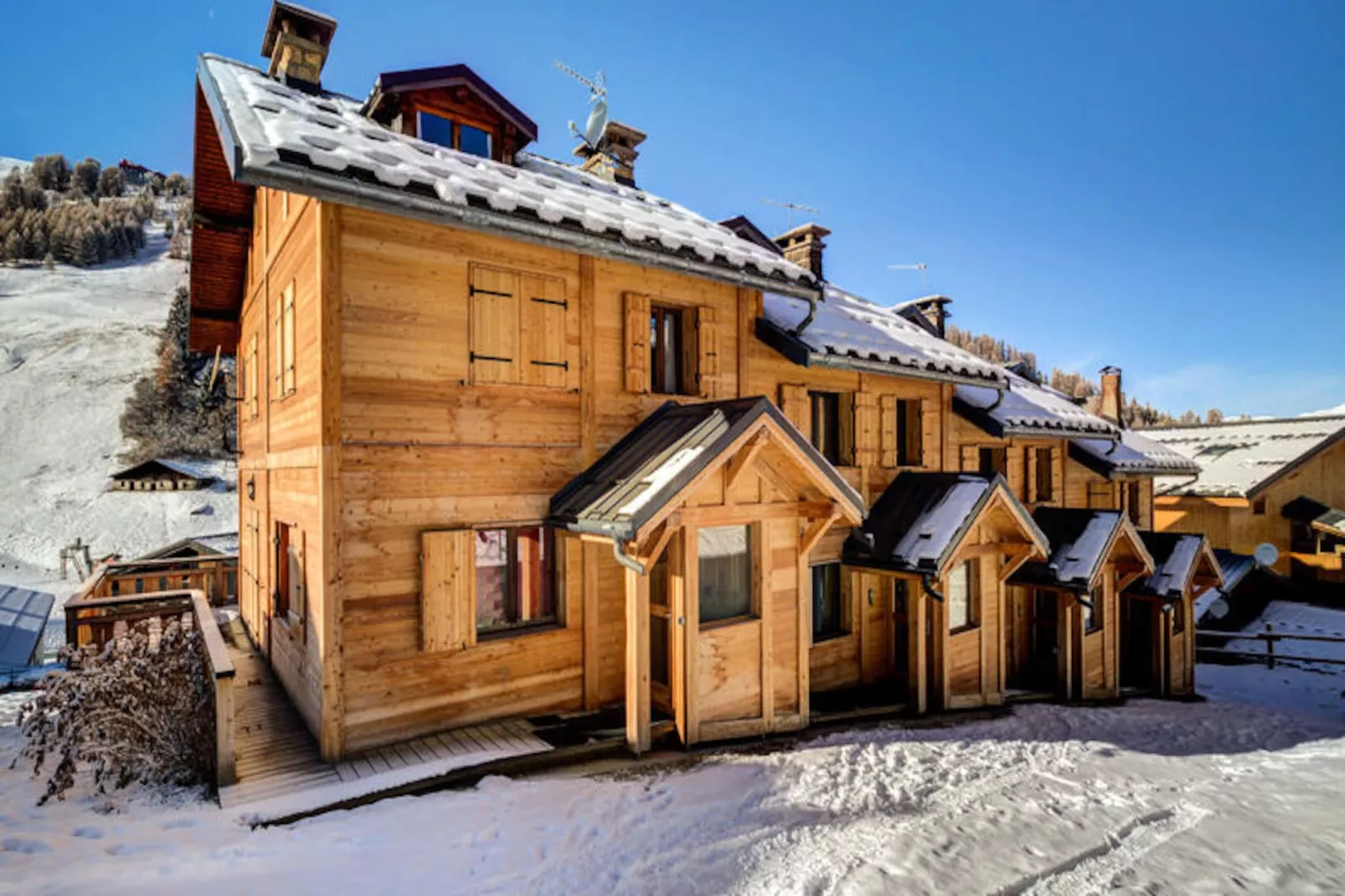 Chalet De La Mine-Empfangshalle