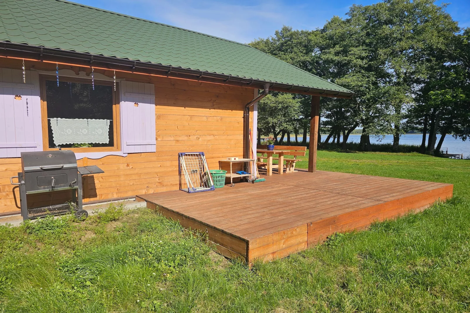 	Domek wakacyjny LAWENDA dla max 4 osób Grąbczyn-Terrace balcony