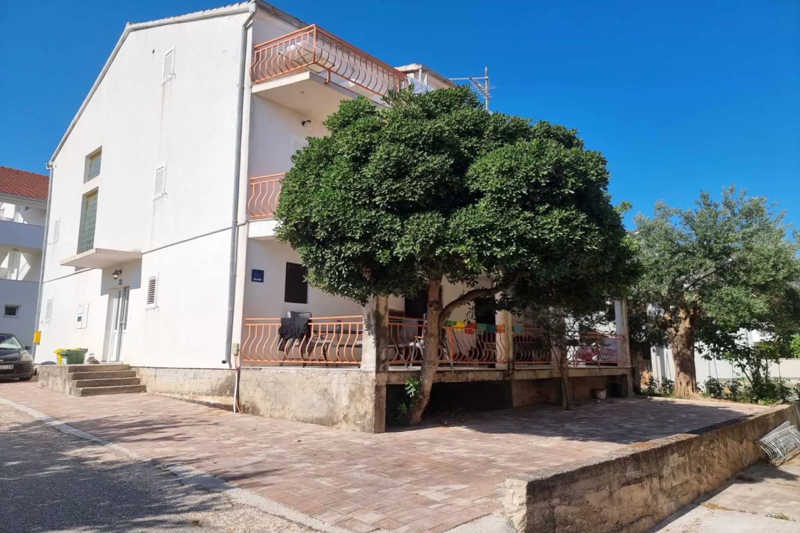 Apartments Željka - Studio Apartment with Terrace and a sea view (1)-Vue