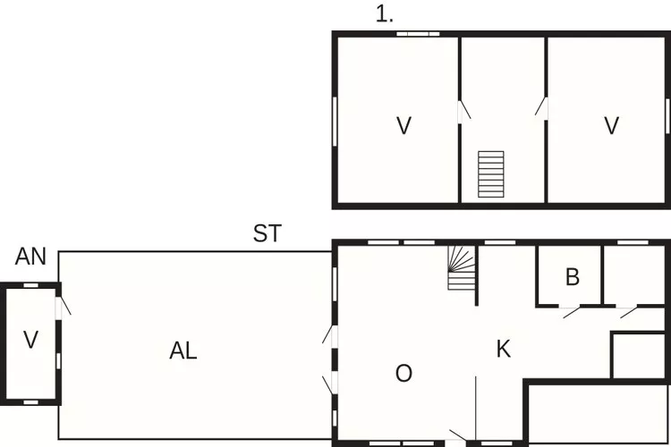 5 person holiday home in INGARÖ-Floor plan