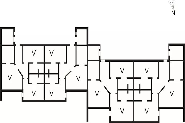 Business dobbeltværelse-Grundriss