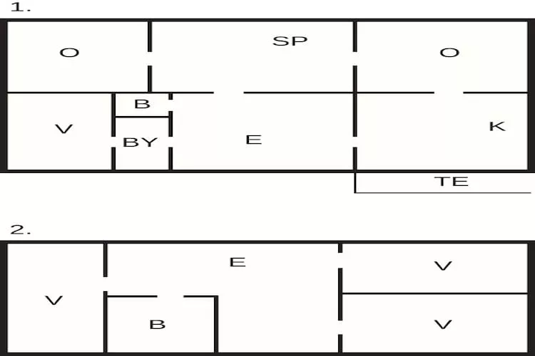 8 person holiday home in LARVIG-Floor plan