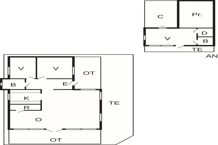 Villa with Sea Views on Vaddo Island-Floor plan