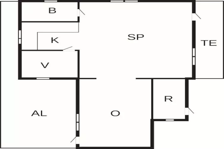 5 Personen Ferienhaus in Bredaryd-Grundriss