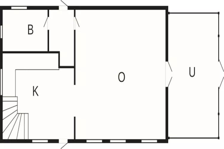 4 star holiday home in Humlebæk-Floor plan