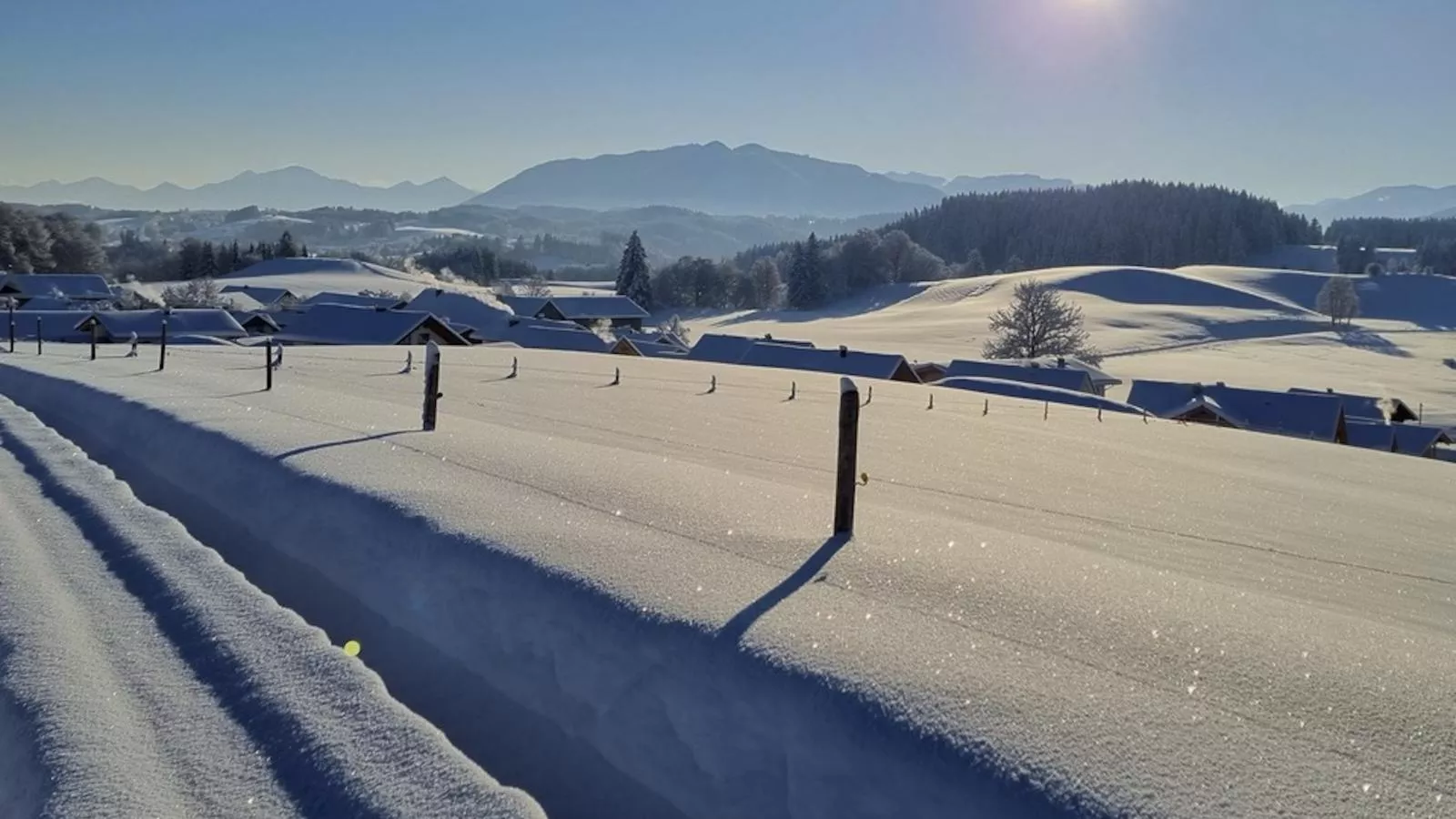 Oachkatzl-Area within 1km in winter