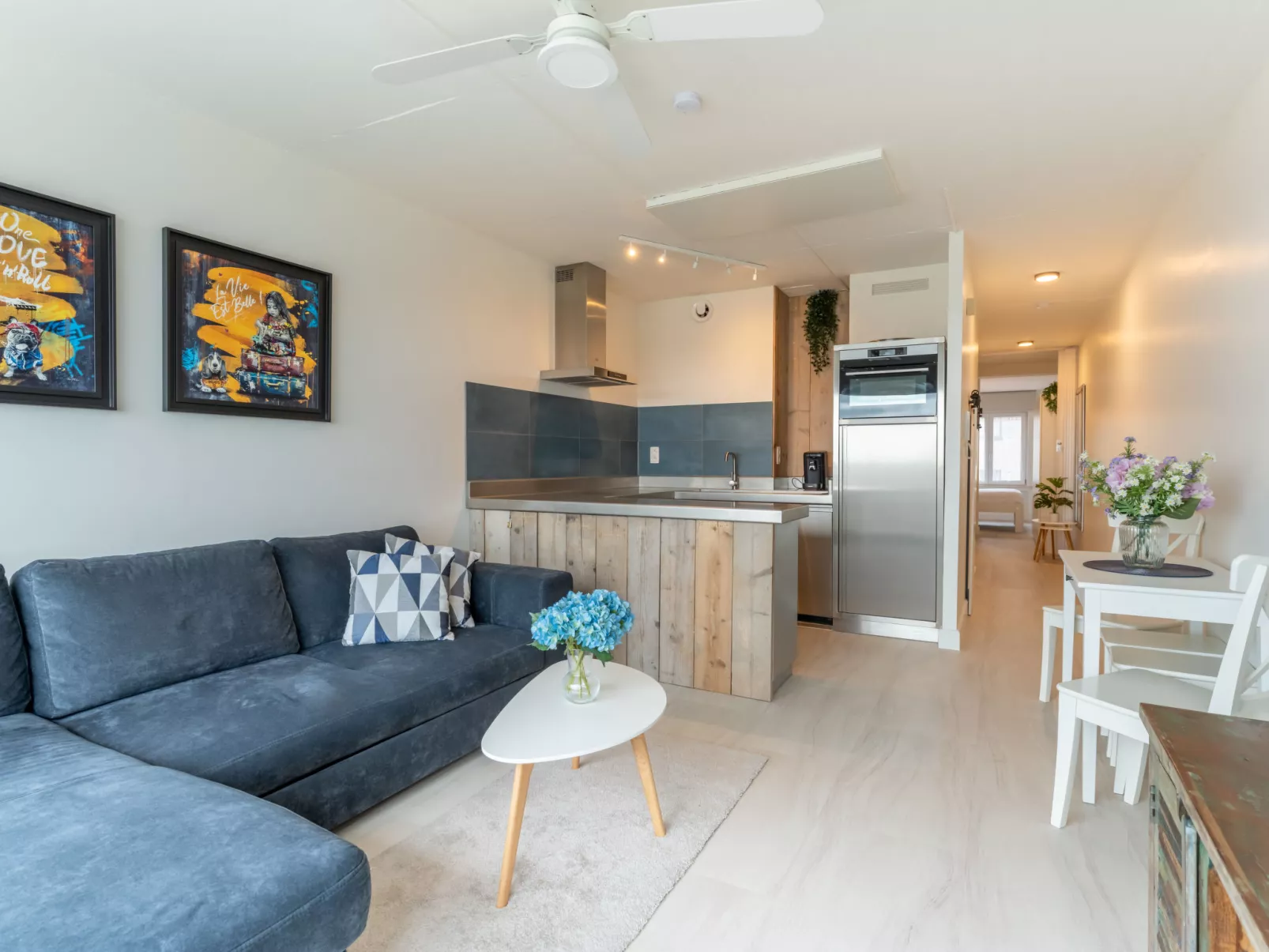 Anne I with harbour view