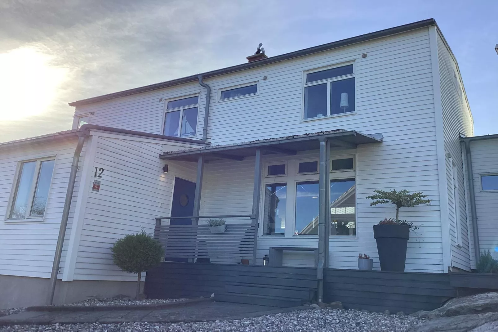 Seaside House in Sandvik with Pool