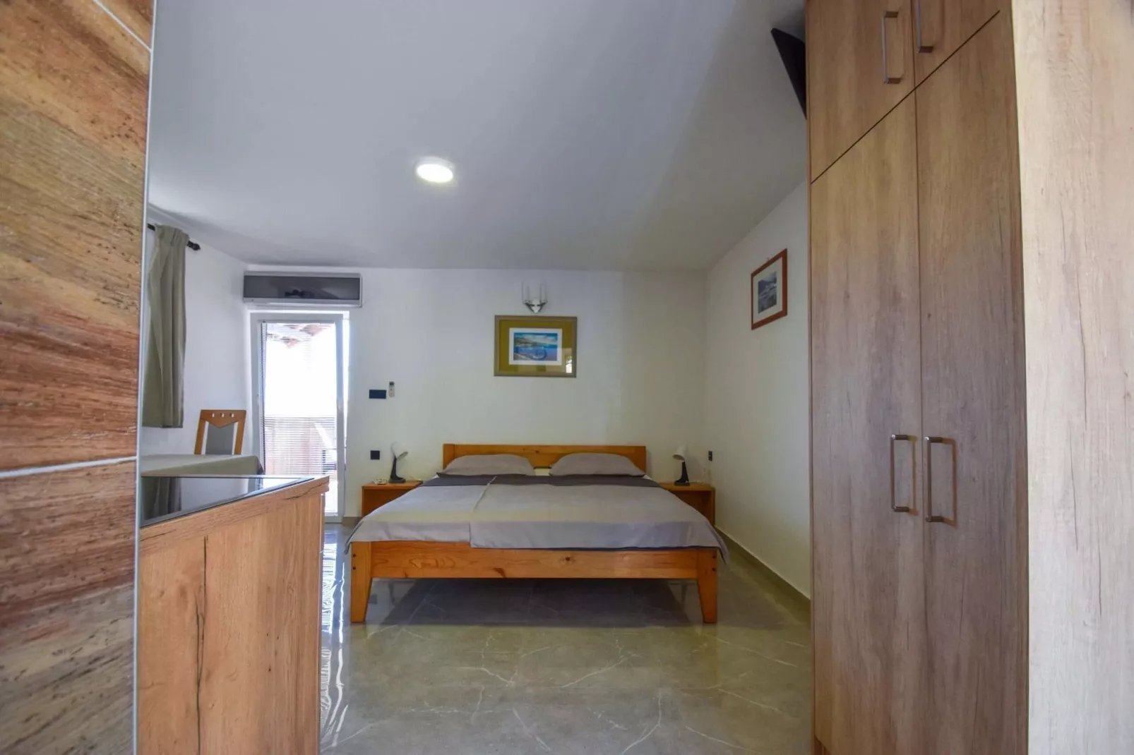 Apartments Jaklin -  Studio Apartment with Balcony and Sea View C