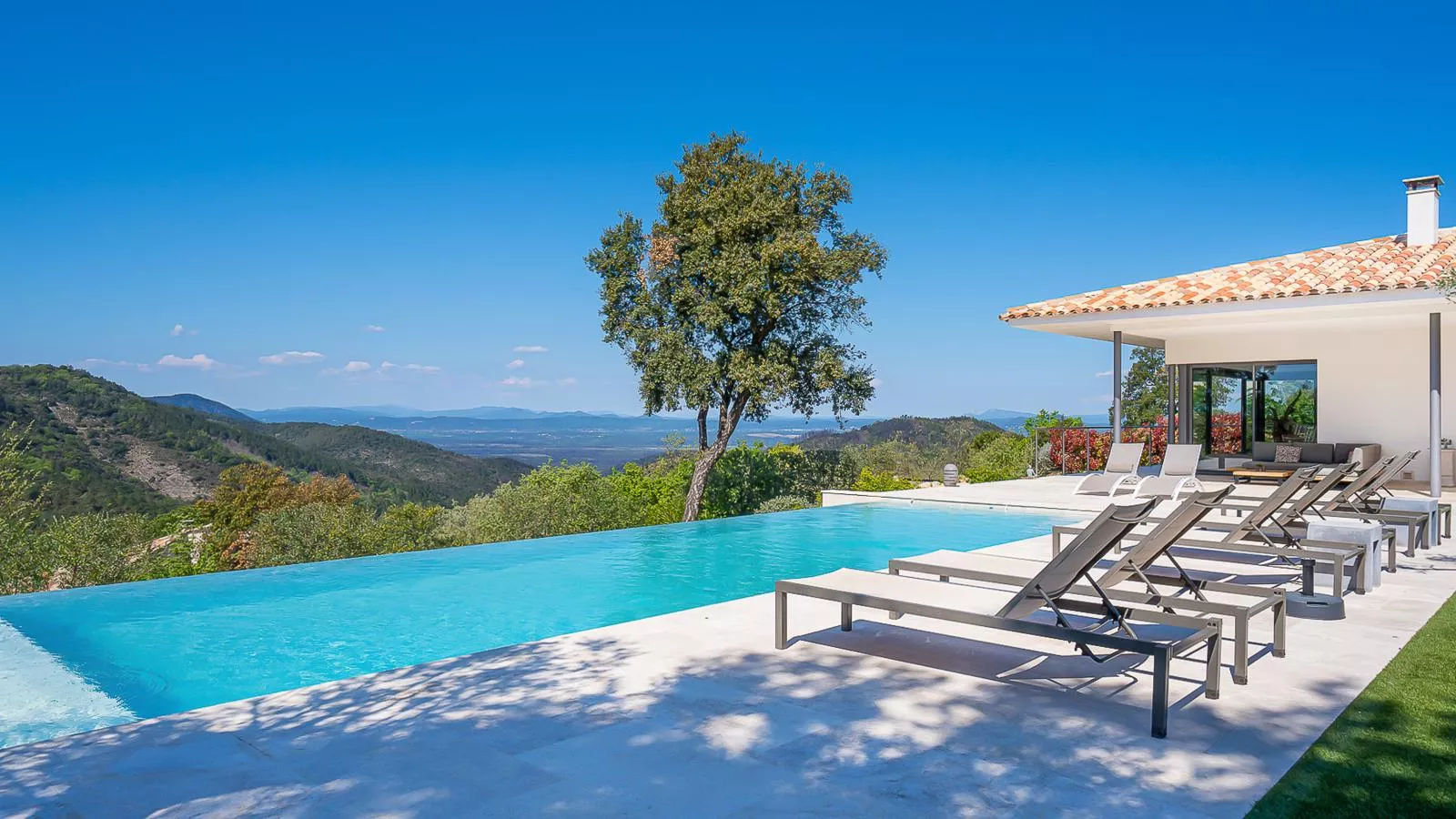 La Sapinière-View in summer