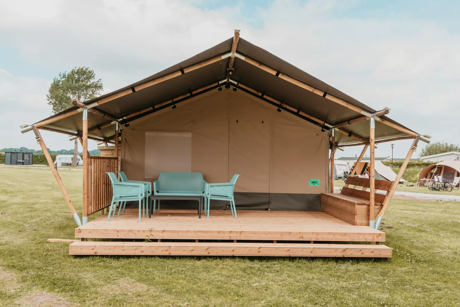 Bloesem Lodge 4 pax - Außenbereich Sommer