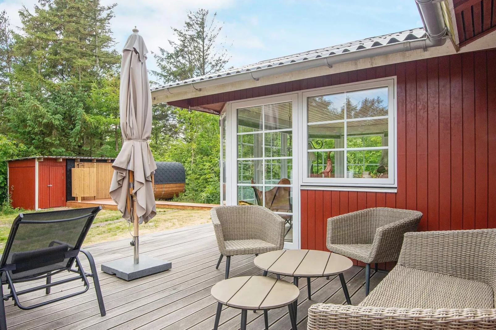 Maison de vacances pour 6 a Hemmet-Vue