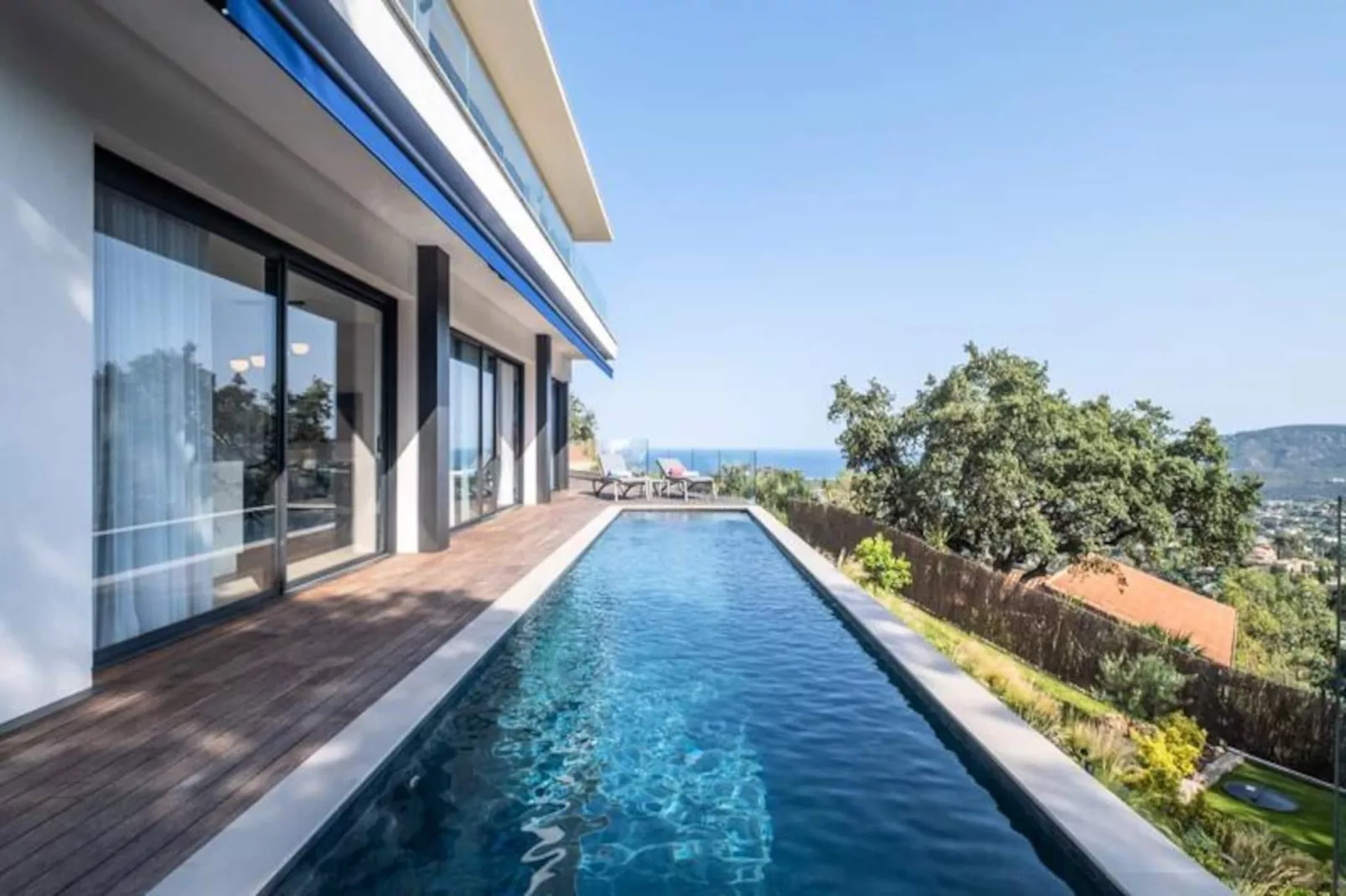 Résidence Maison D'architecte Avec Piscine Chauffée & Sublime Vue Mer