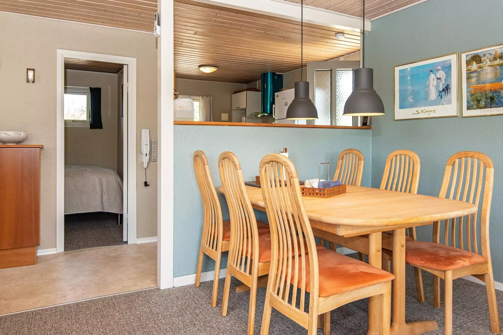 Maison de vacances pour 6 a Hemmet-By Traum