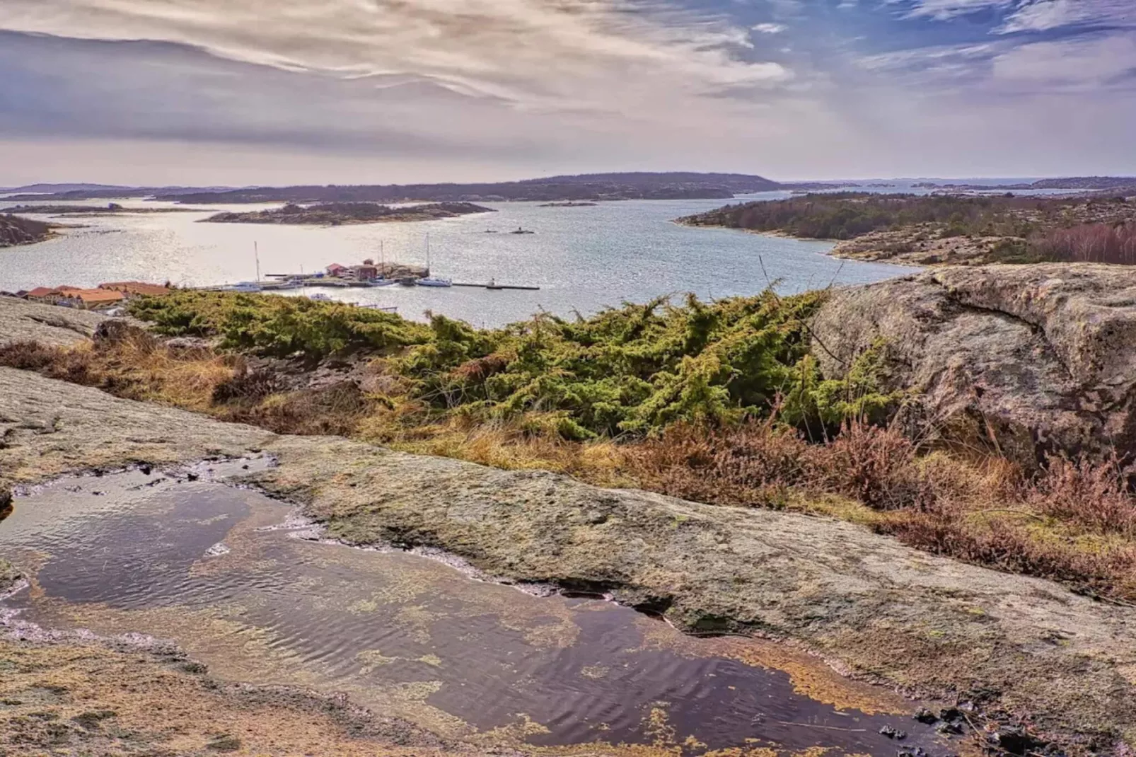 Maison de vacances pour 5 a GREBBESTAD-Vue sur l'eau