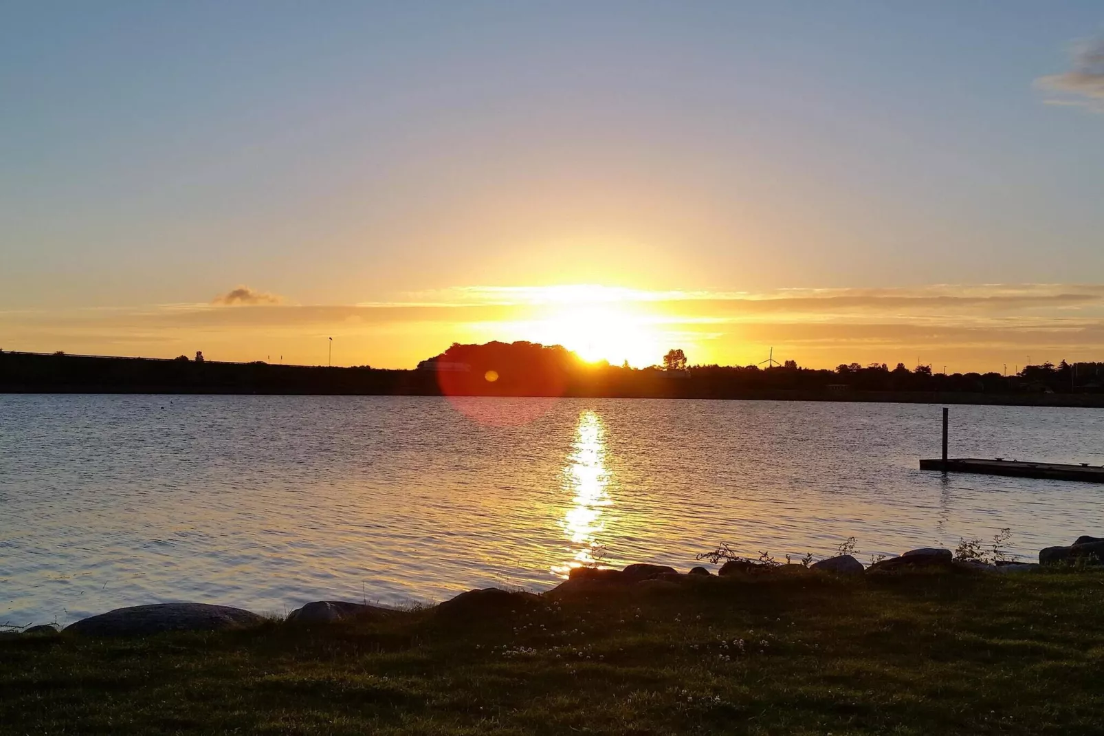 Maison de vacances pour 4 a Rudkøbing-By Traum-Vue sur l'eau