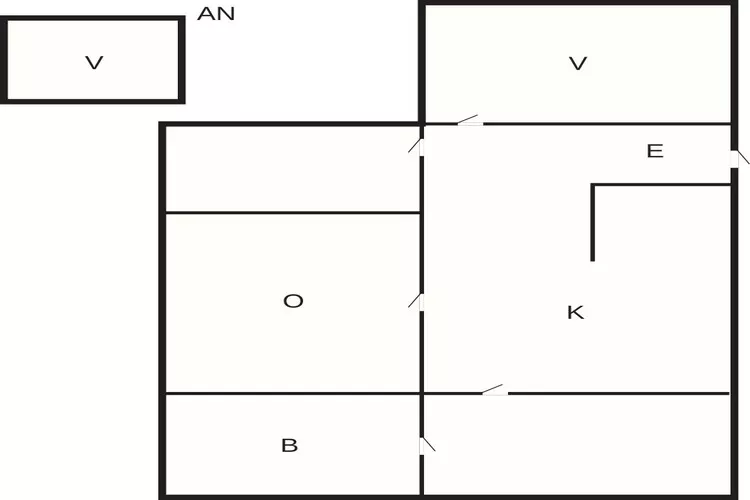 4 person holiday home in TJÖRNARP-Floor plan