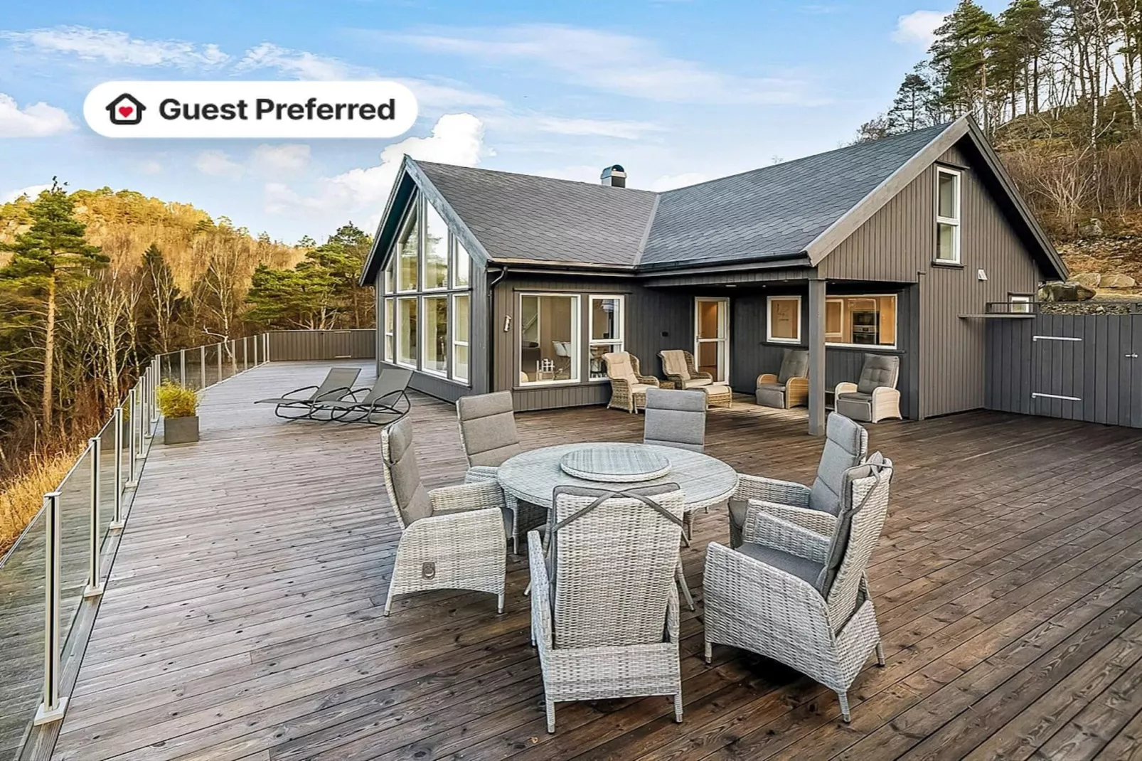 Maison de vacances pour 8 a lyngdal-By Traum