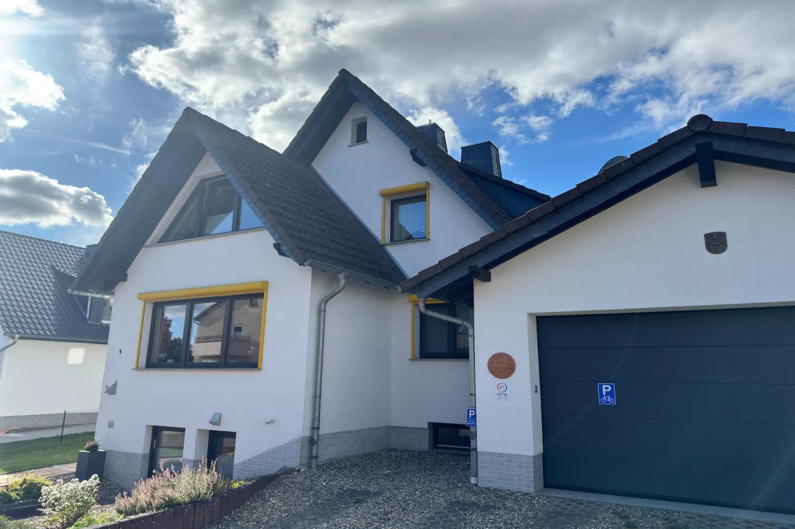 Ferienwohnung Frankenberg-Exterior in summer