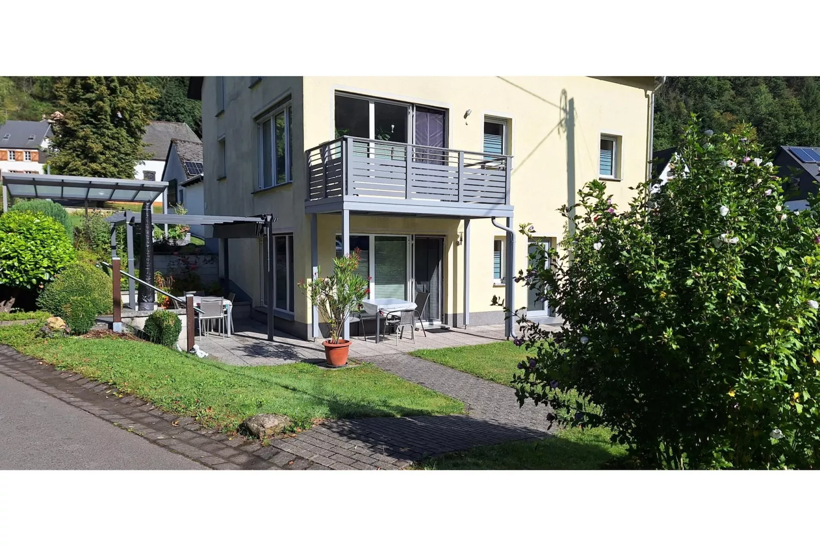 Ferienwohnung Burkart-Exterior in summer