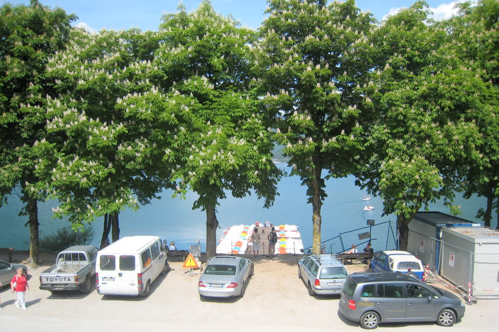 Miralago Trilo Primopiano-View in summer