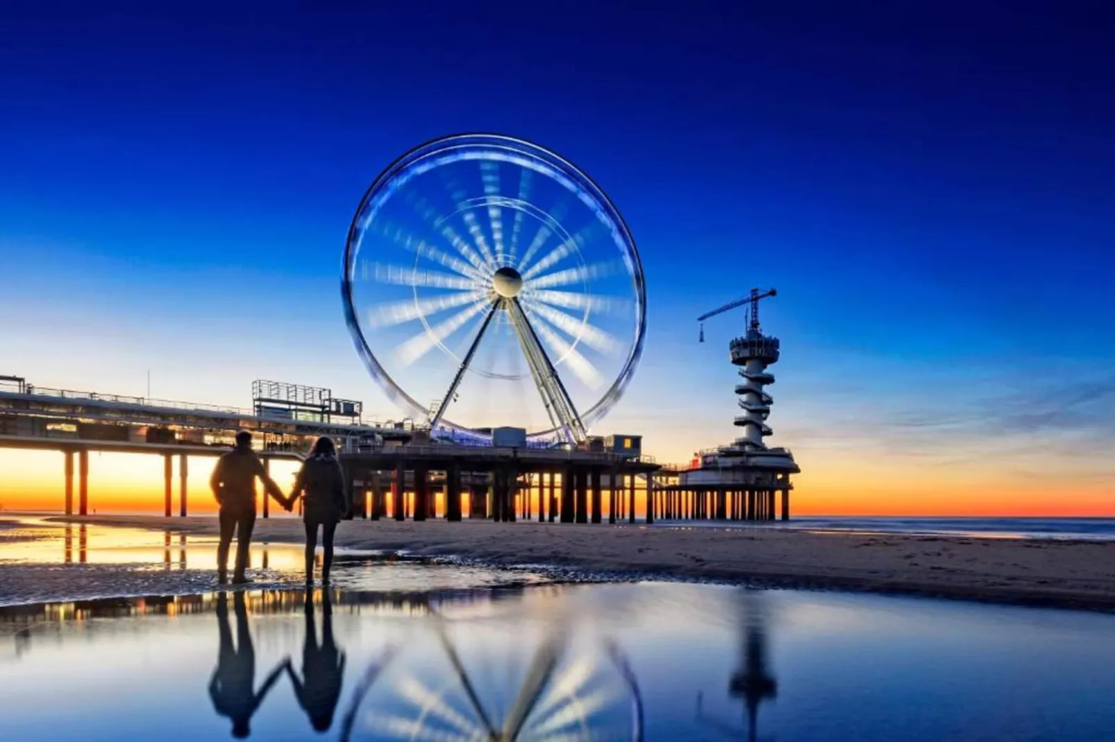 Scheveningen Harbour 36-Gebiete Sommer 20 km
