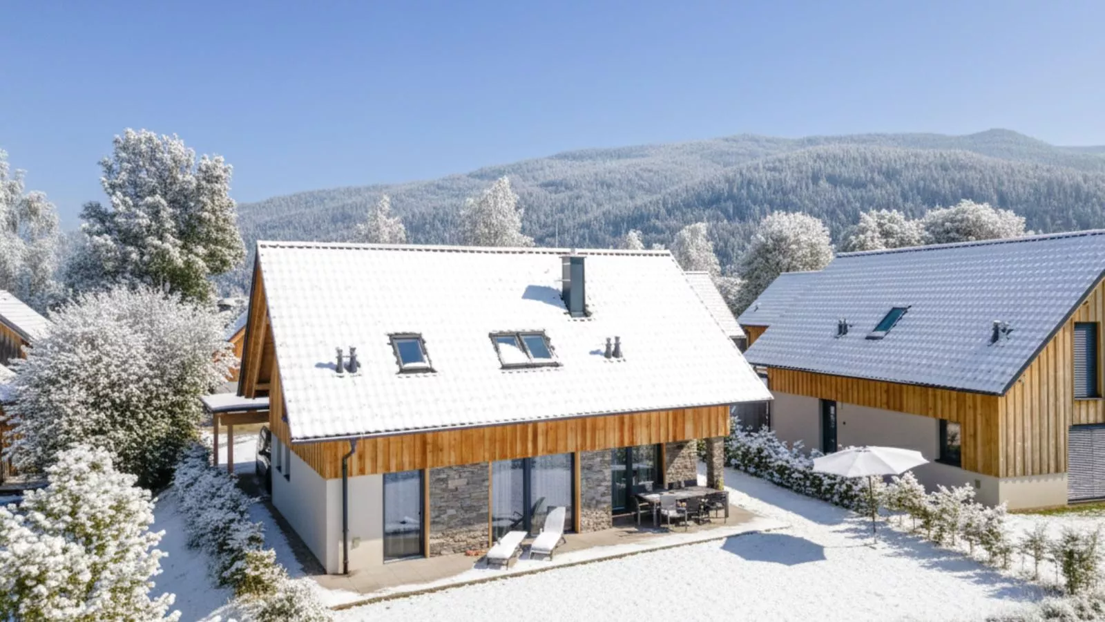 Mountain Chalet Alpinchique-Extérieur hiver