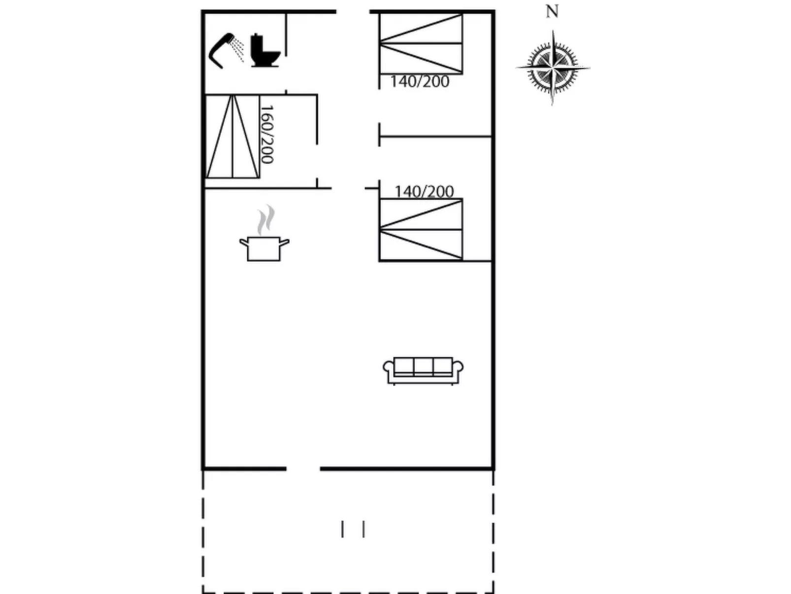 "Ørwendil" - 2km from the sea