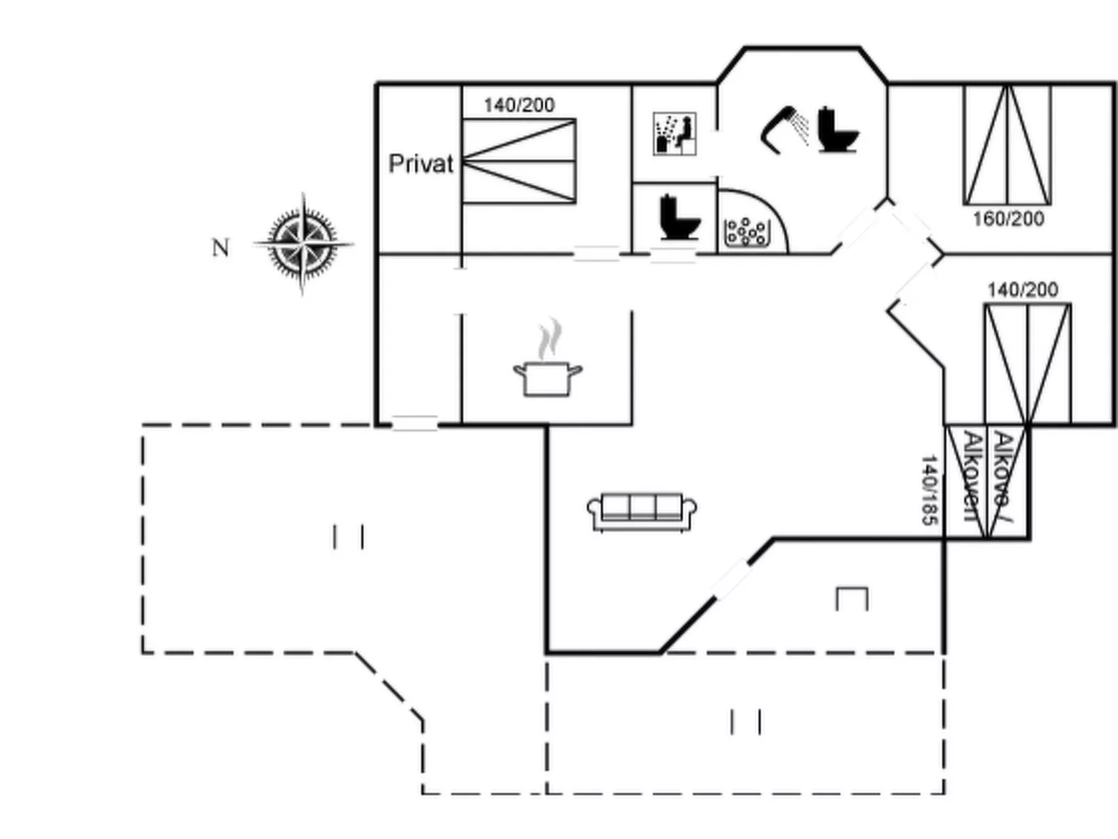 "Justiina" - 800m from the sea