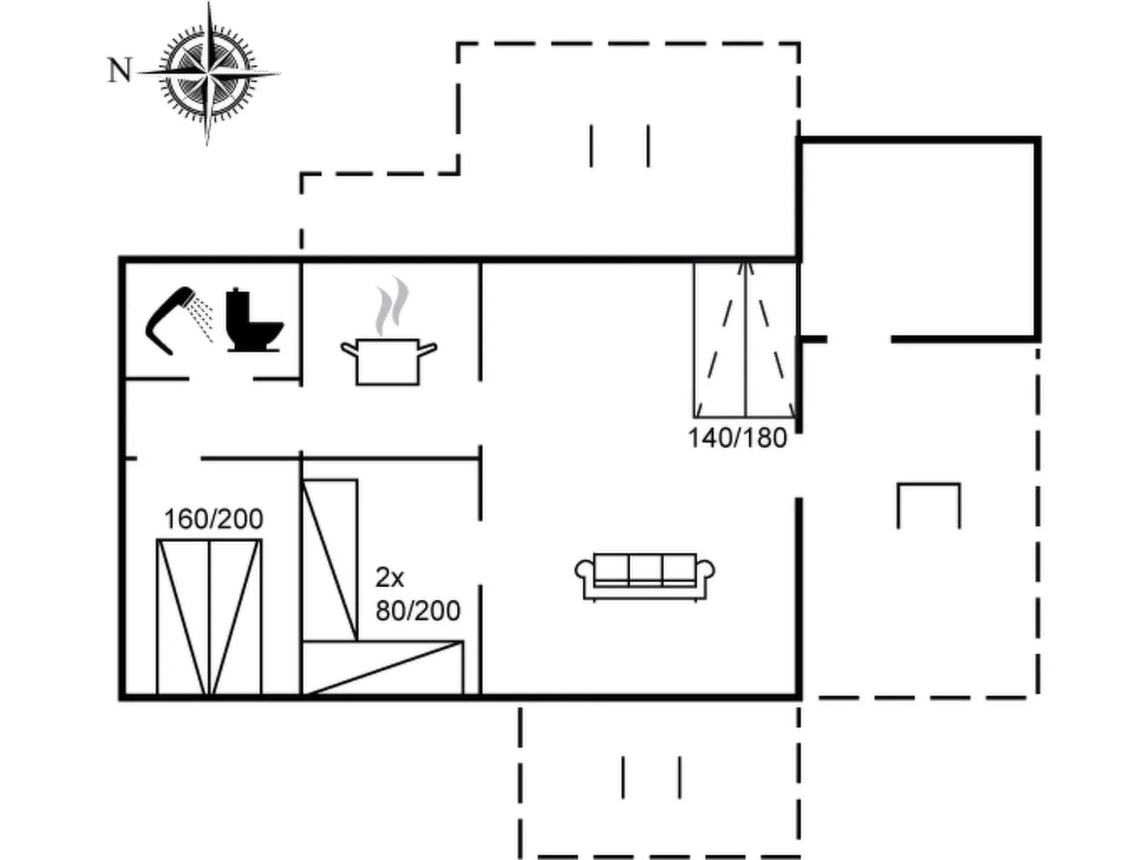 "Tera" - 600m from the sea