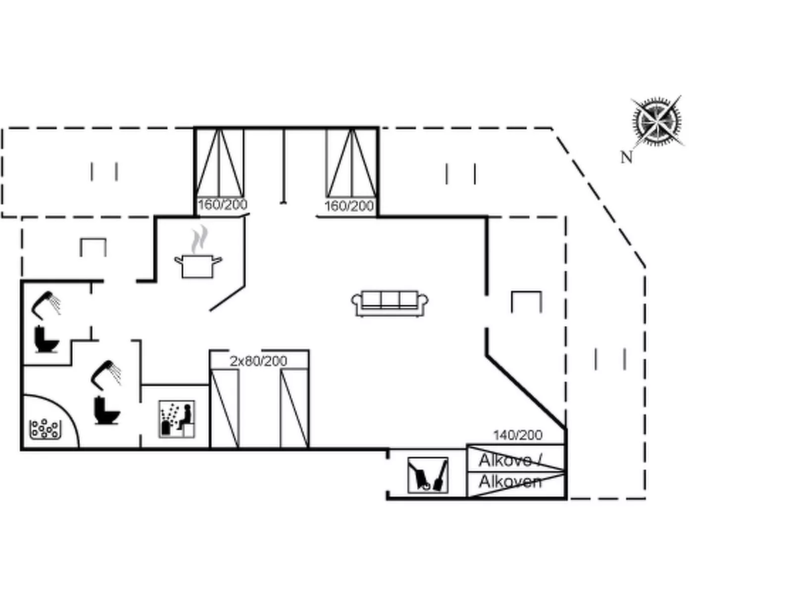 "Brynjolf" - 350m to the fjord