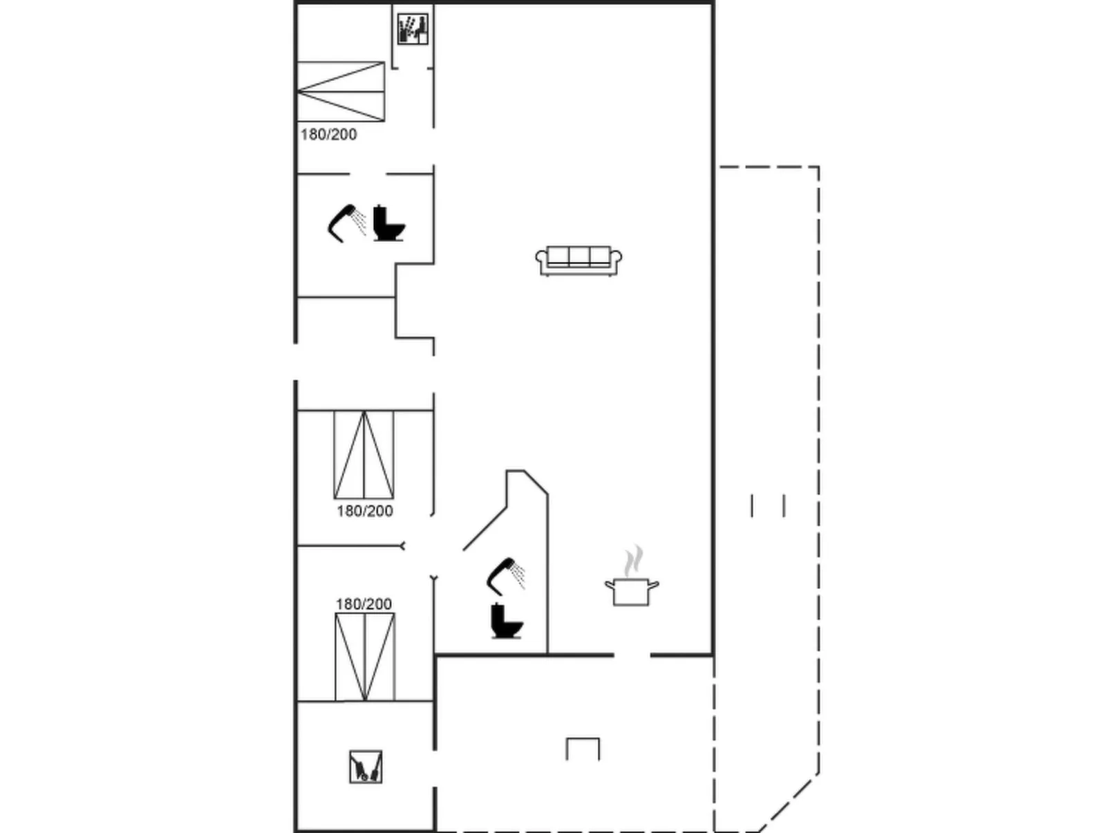 "Arletty" - 1km from the sea