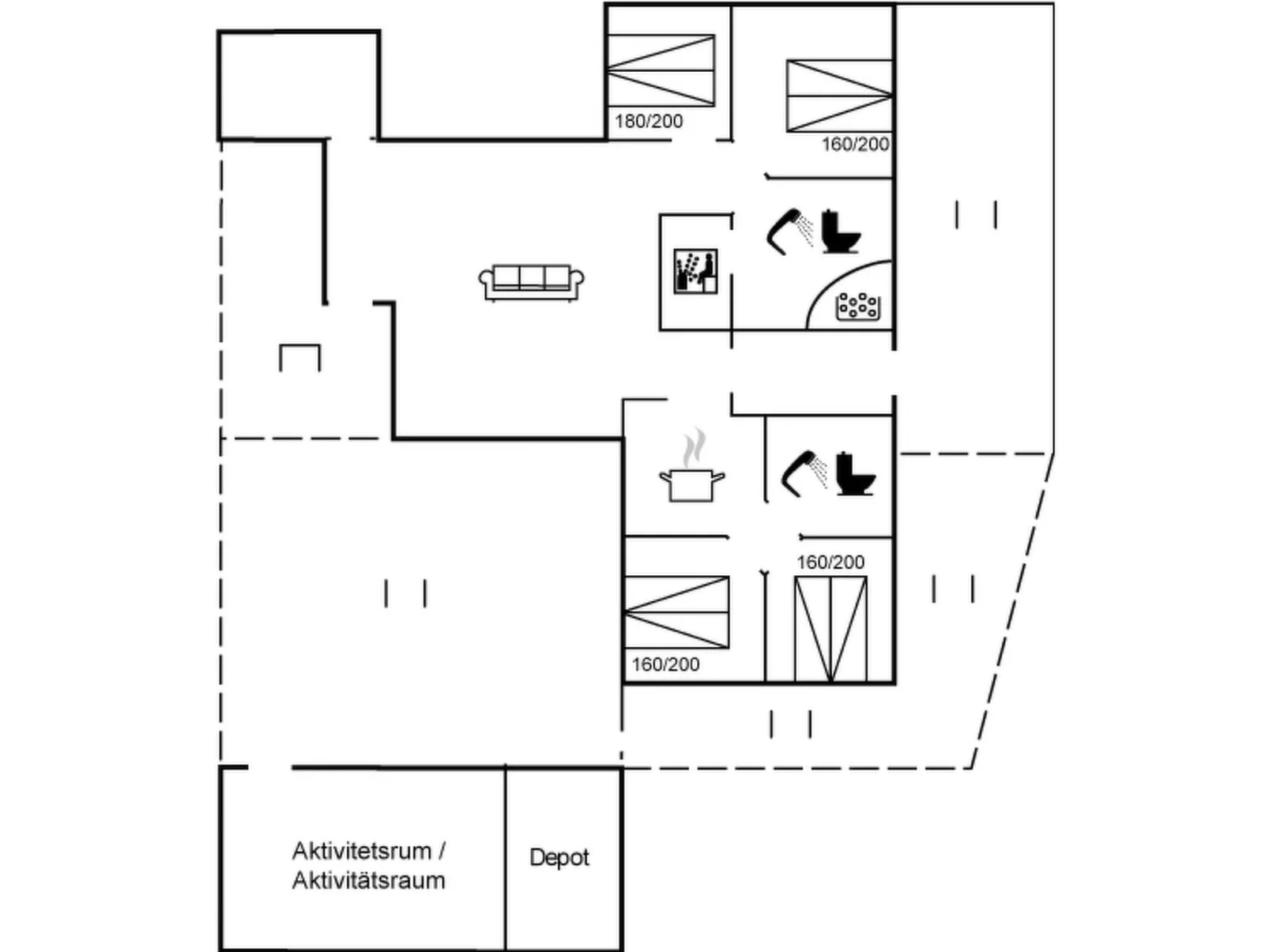 "Allin" - 1km from the sea