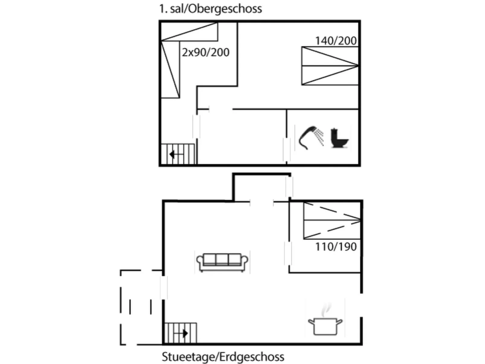 "Alfa" - 2.3km from the sea