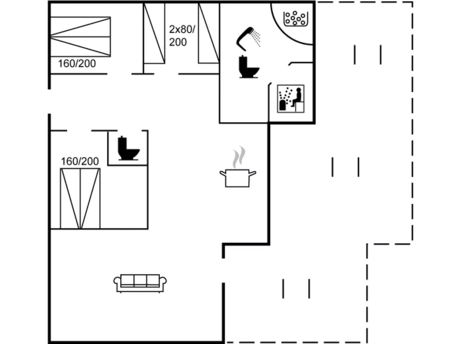 "Dolma" - 75m from the sea