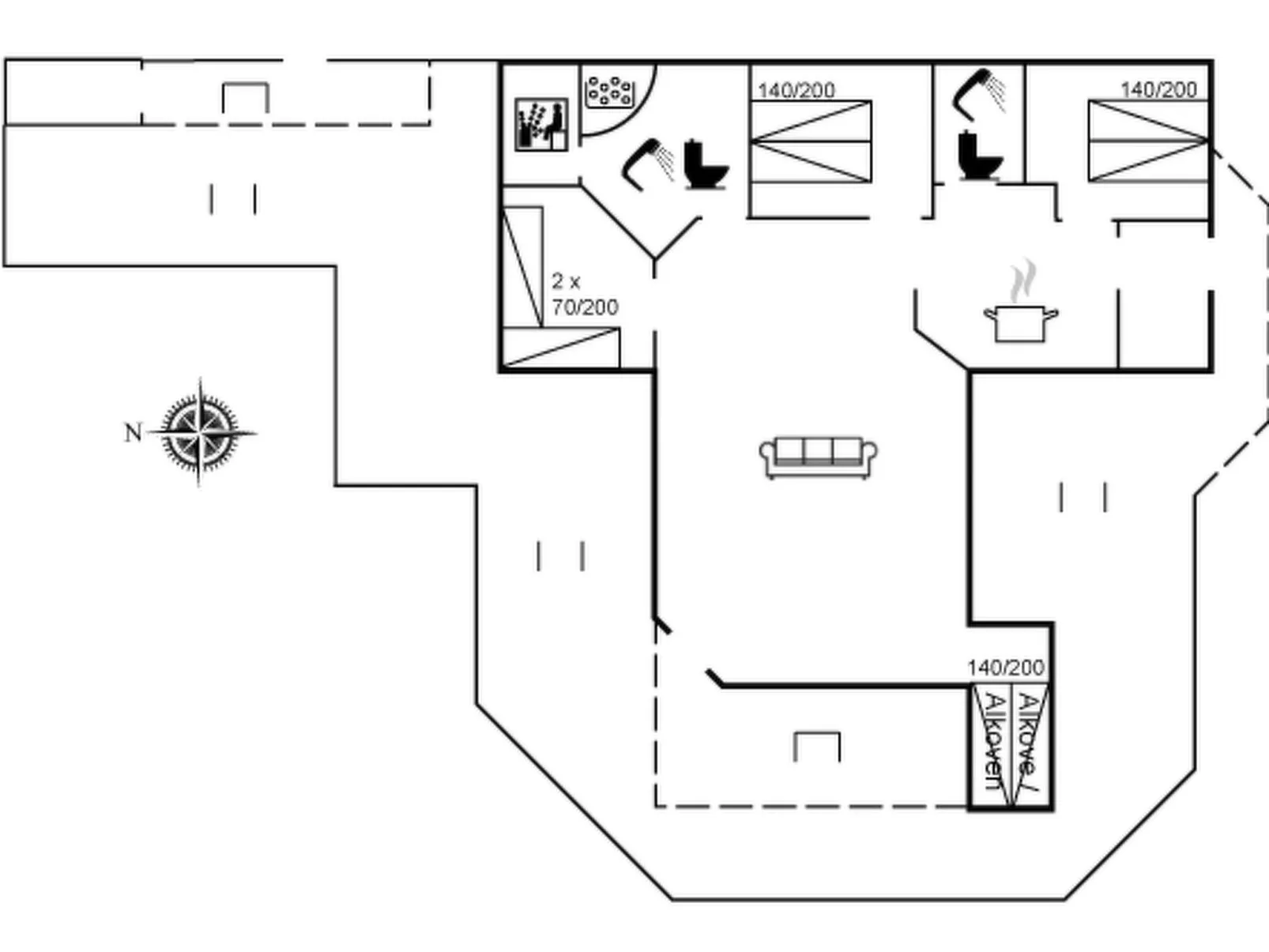 "Solvejg" - 150m from the sea