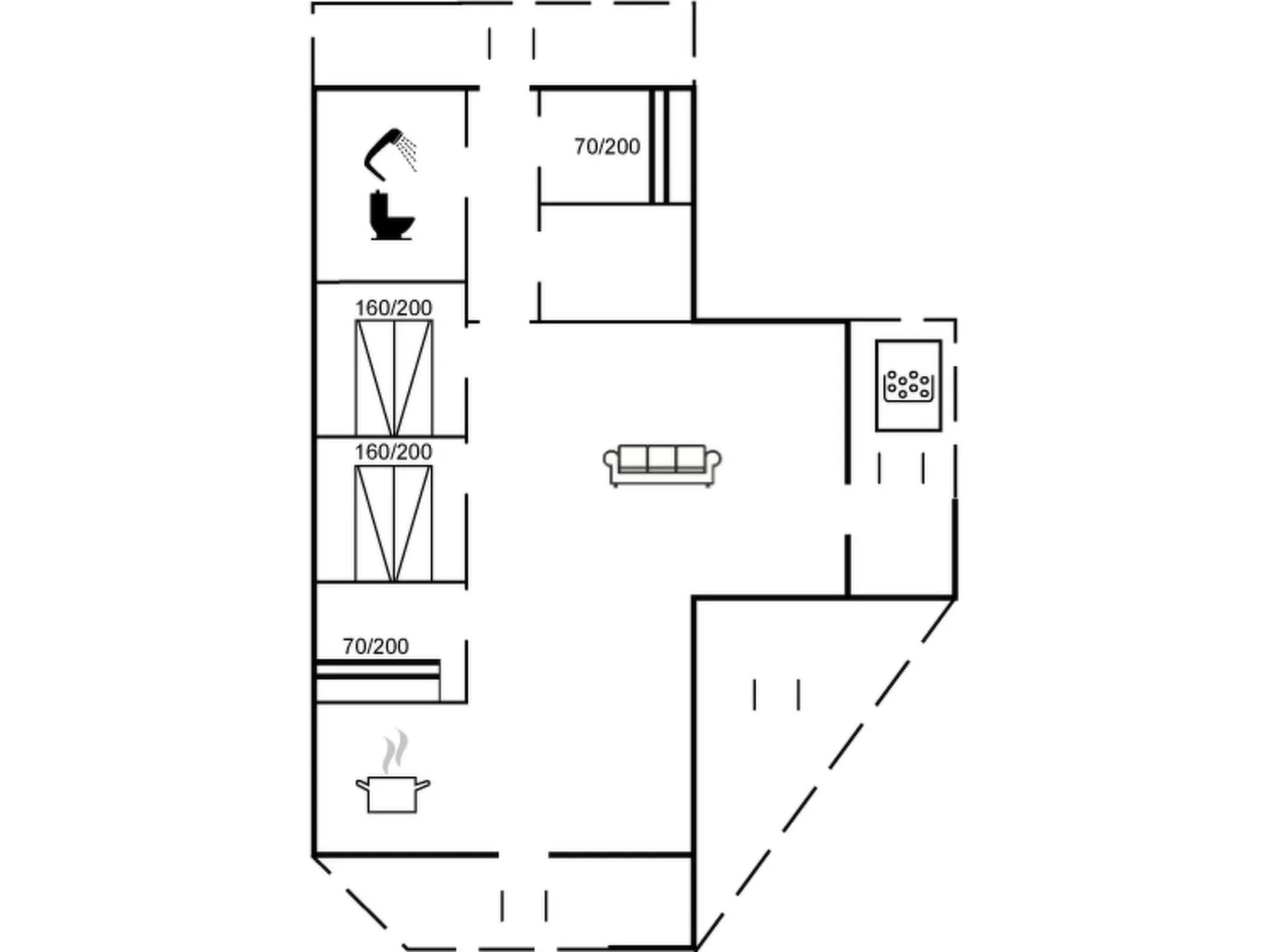"Gunlög" - 3.1km from the sea