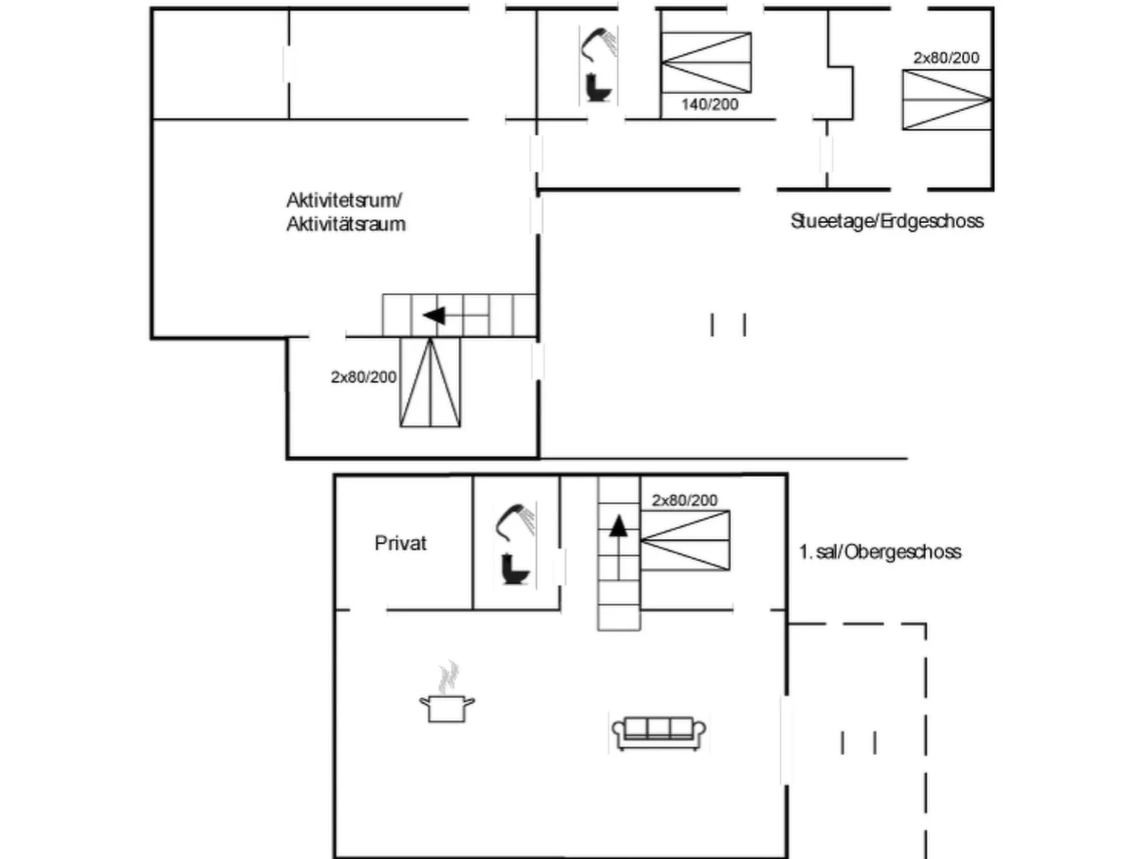 "Tinea" - 50m from the sea
