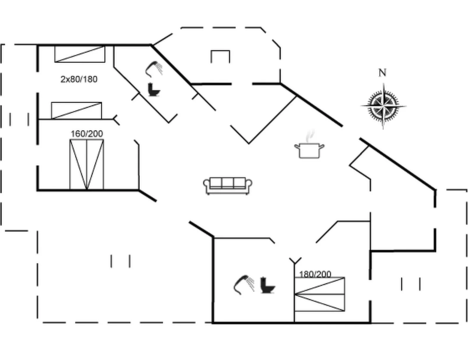 "Fernande" - 150m from the sea