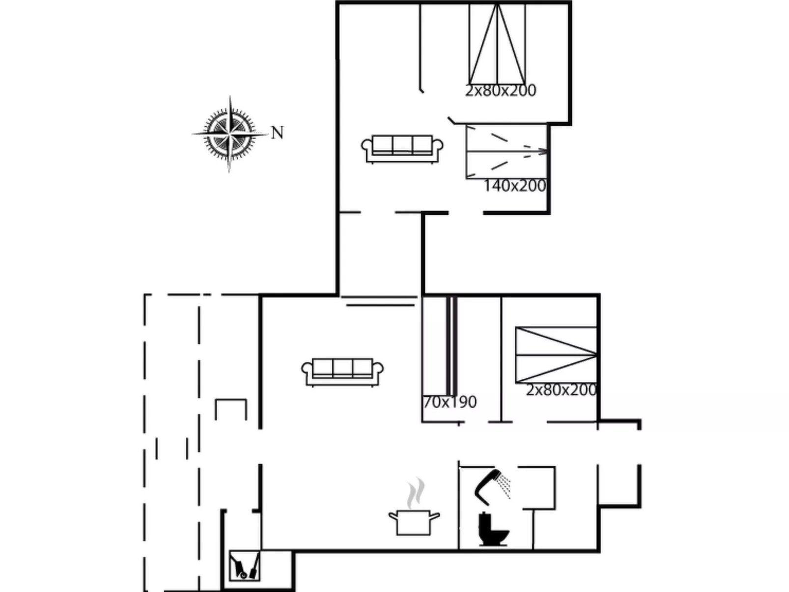"Hildegarda" - 1km from the sea