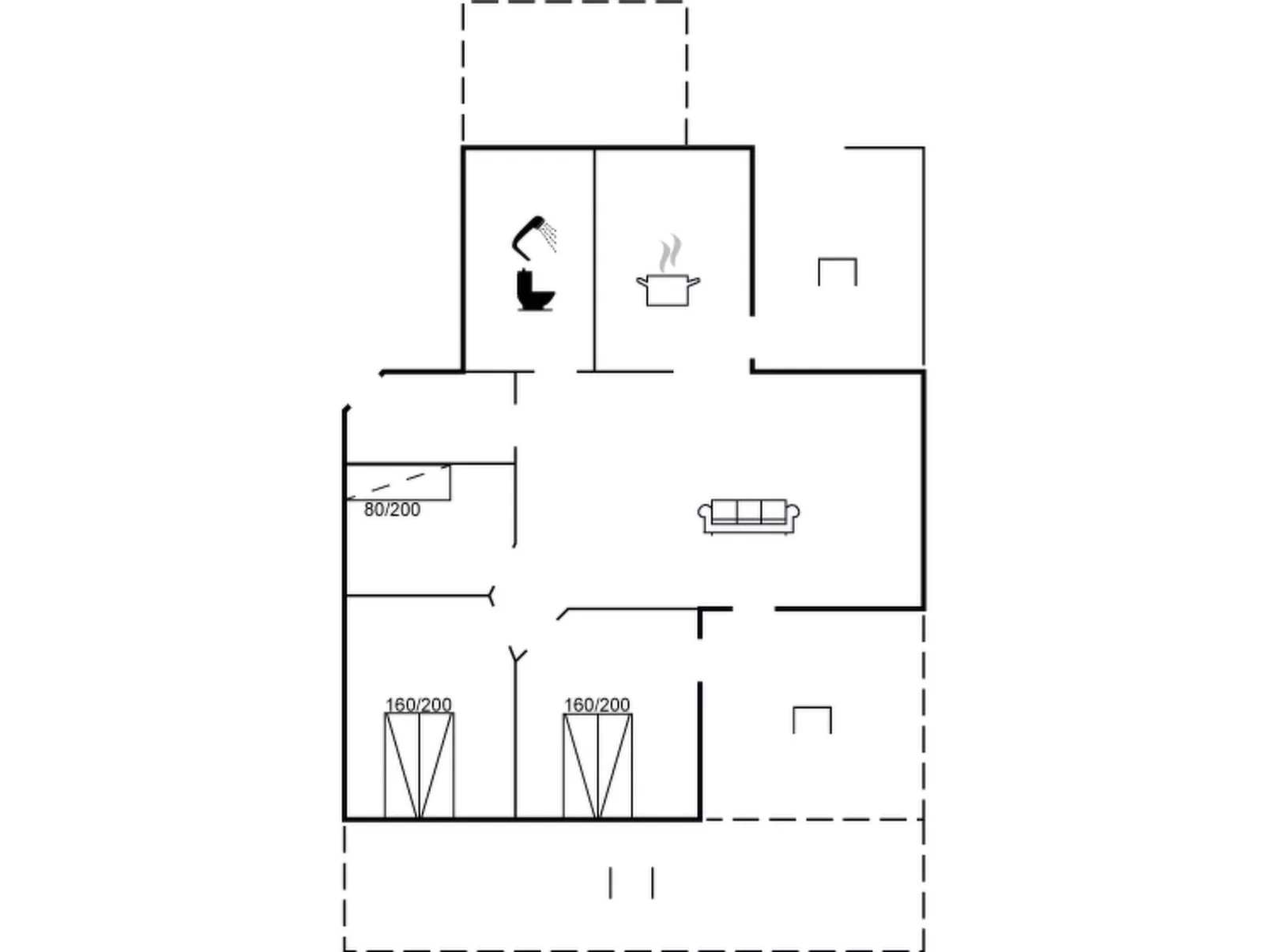 "Söffren" - 350m from the sea