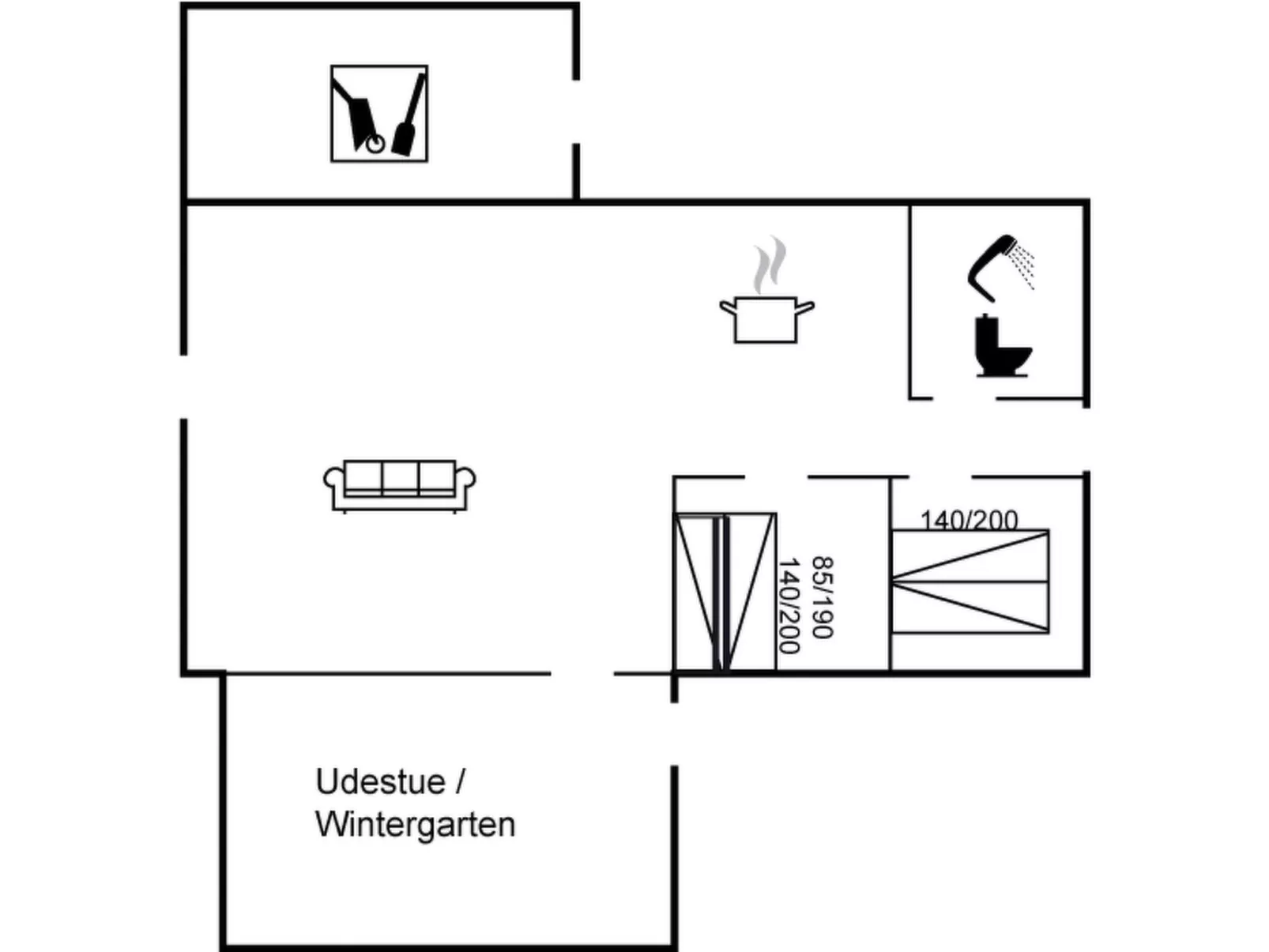 "Dreng" - 800m from the sea